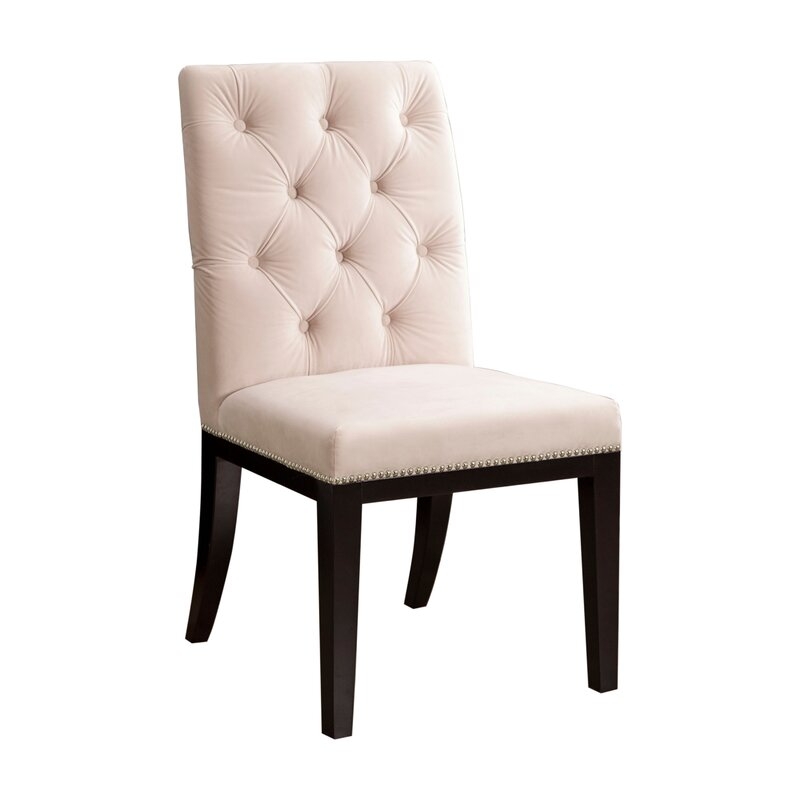 Ingersoll Upholstered Dining Chair / Ivory - Image 1