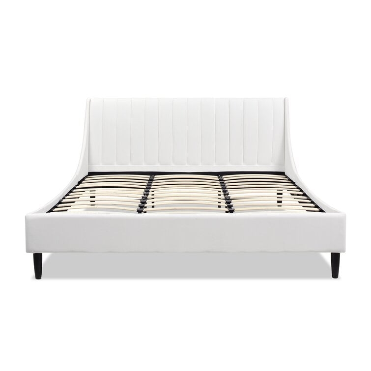 Ciceklic Tufted Upholstered Low Profile Platform Bed - Image 0