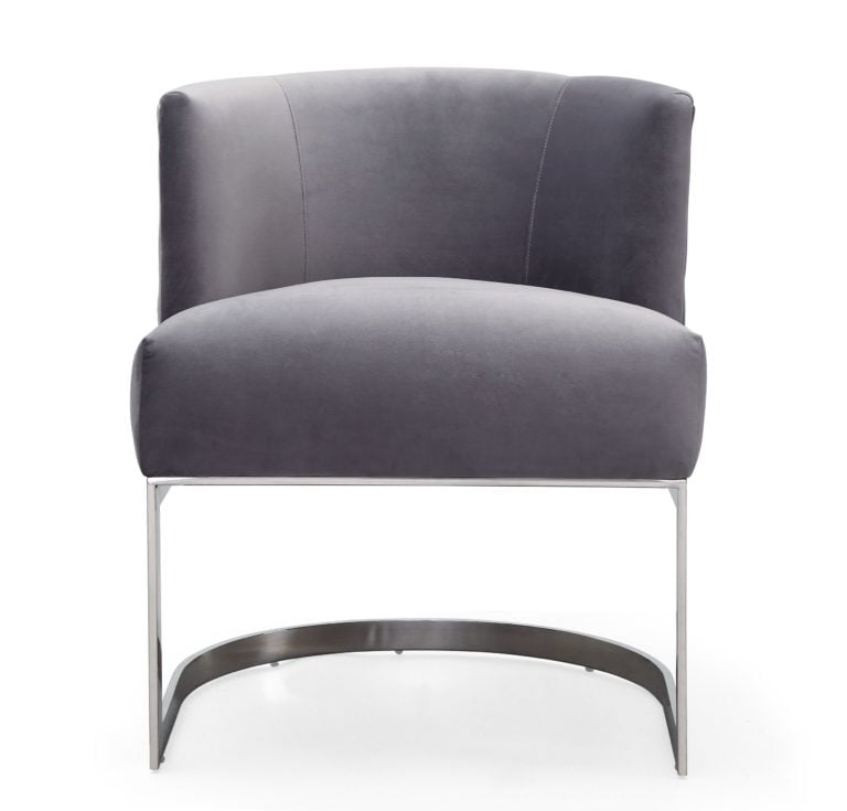 Evangelina Morgan Velvet Chair - Image 1