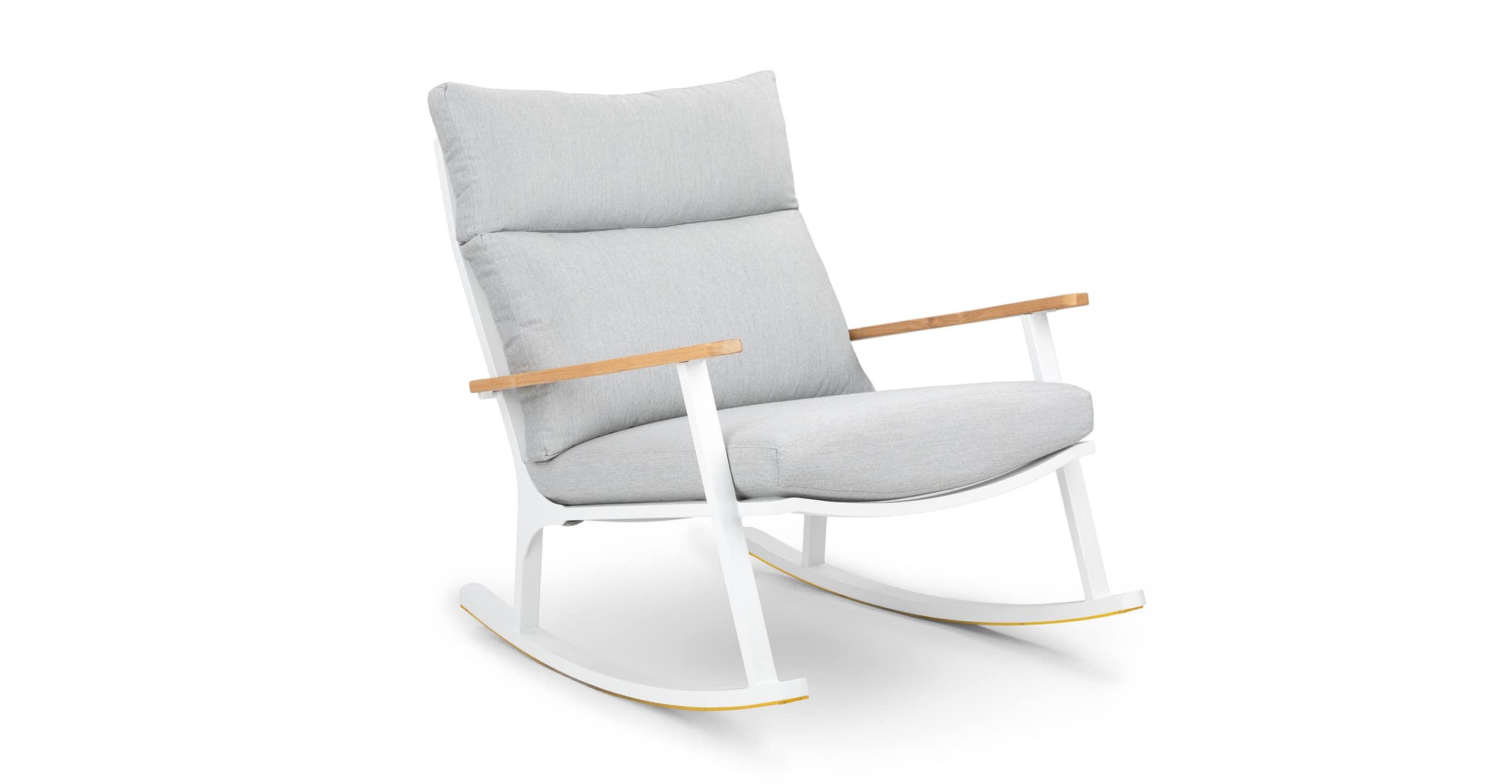 Eleya Cera Gray Rocking Chair - Image 0