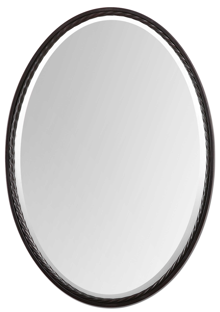 Casalina Oil Rubbed Bronze Oval Mirror - Image 0