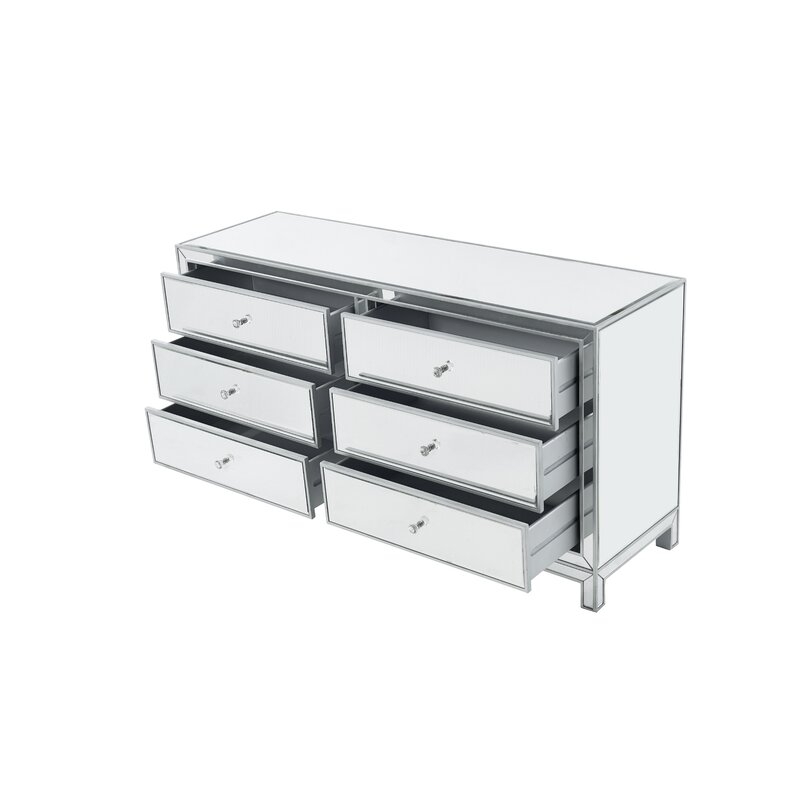 Tracey 6 Drawer Double Dresser - Image 2