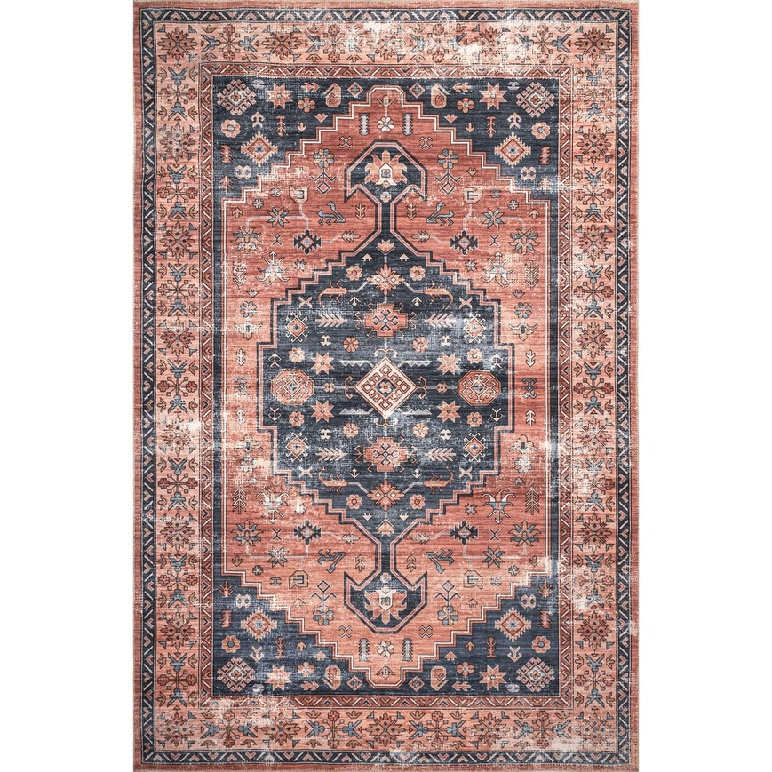 Daisy Washable Persian Area Rug - Image 0