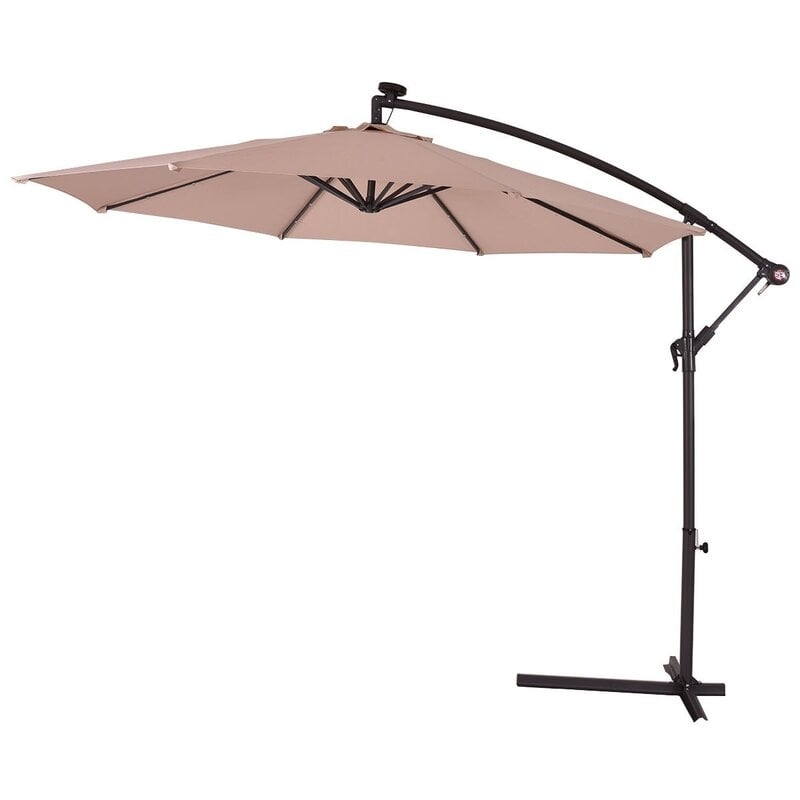 Pugh 9' Lighted Cantilever Umbrella - Image 0