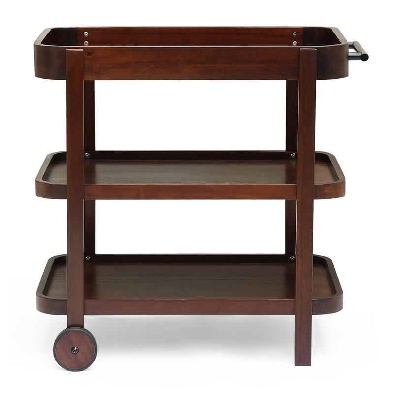 Aaliayah 31.75'' Wide Bar Cart - Image 5