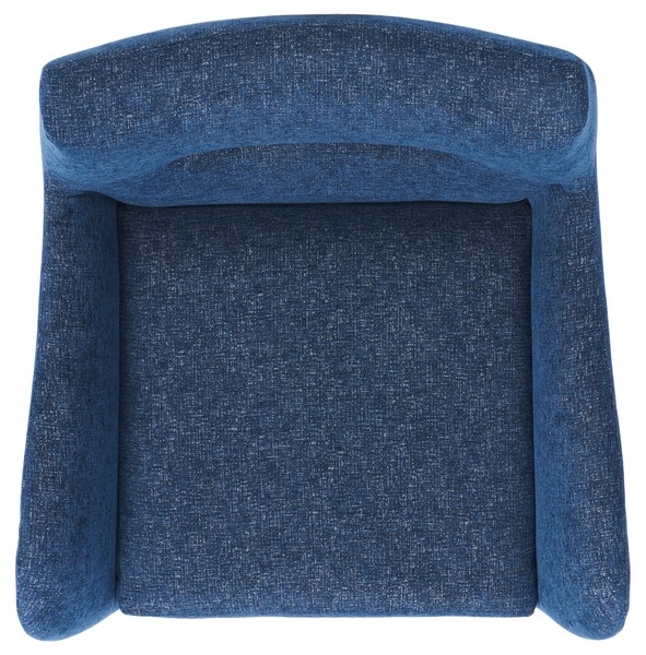 Tilbrook Arm Chair - Navy / Gold - Safavieh - Image 6