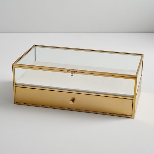 Terrace Shadow Box - Brass (Large Rectangle) - Image 0