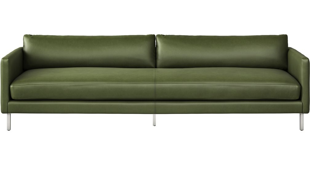 Midtown Leather Sofa - Leather Evergeen - Image 5