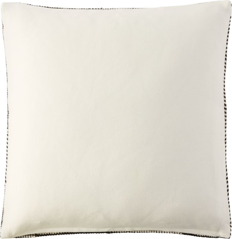 "23"" bias pillow with feather-down insert" - Image 4