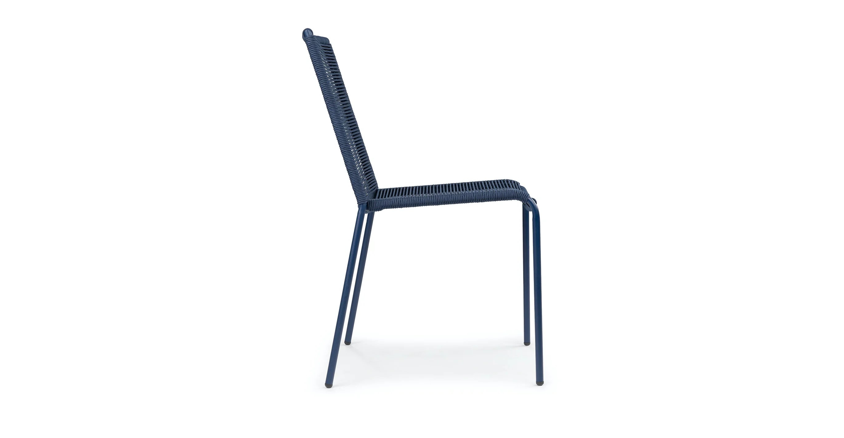 Zina Dining Chair, Indigo Blue, Set of 2 - Image 2
