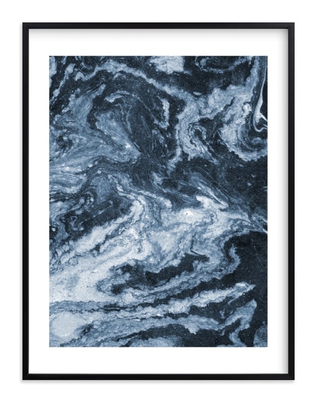 flow no. 3 - Framed artwork with white border - 30"x40" - Image 0