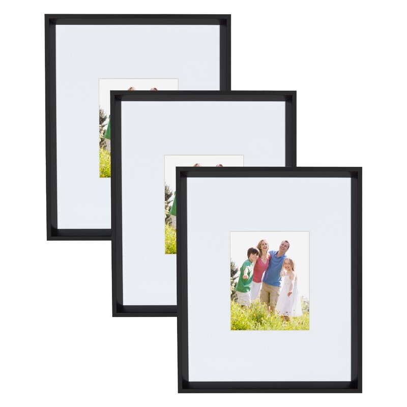 (Set of 3)Gatsby Matted Wall Picture Frame - Image 1