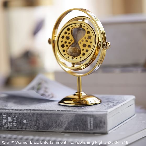 Harry Potter(TM) Time Turner(TM) Clock, Gold - Image 2