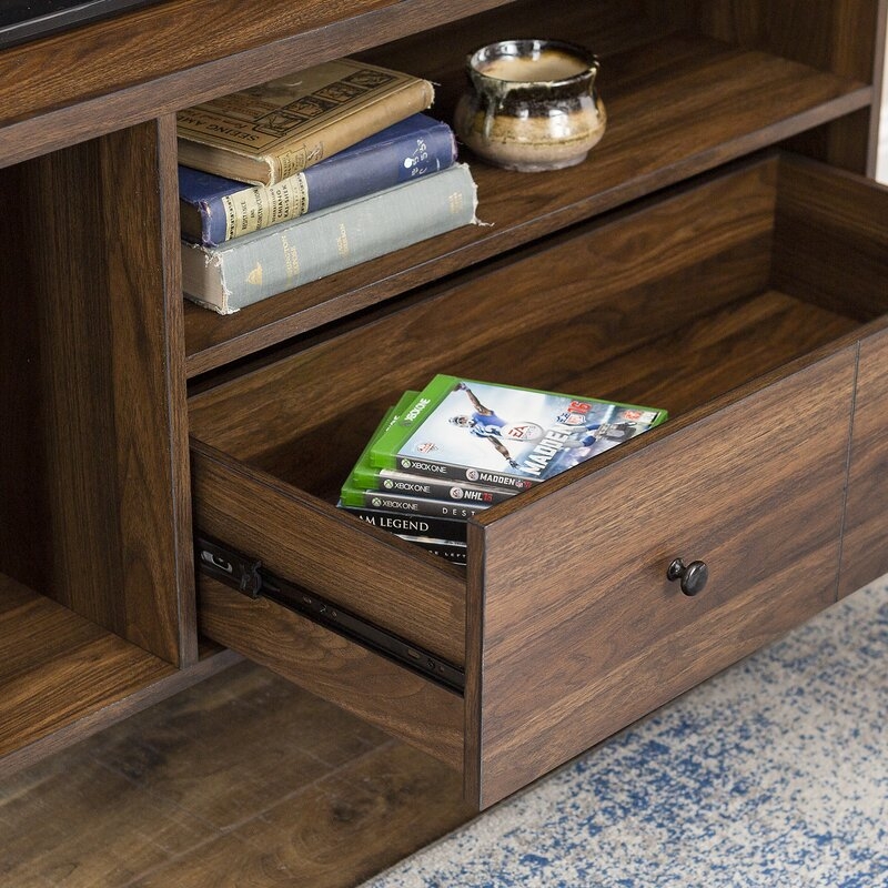 Elson TV Stand for TVs up to 65" in Dark Walnut - Image 3