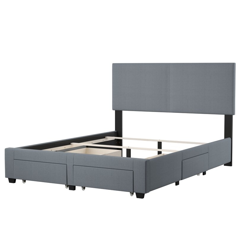 Colwell Queen Upholstered Storage Panel Bed - Image 2