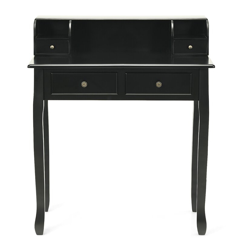 Writing Desk Mission Home Office 4 Drawer - Image 1
