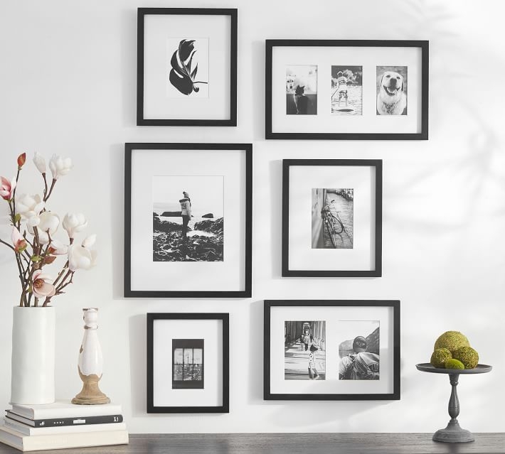Gallery in a Box, Black Frames, Set of 6 - Image 2