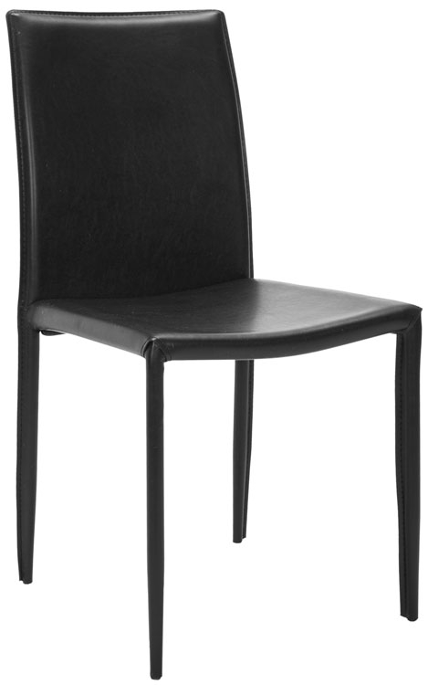 Karna 19''H Dining Chair - Black - Safavieh - Image 4