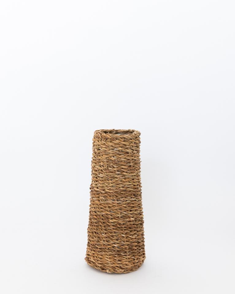 NARROW SEAGRASS VASE, SMALL - Image 0