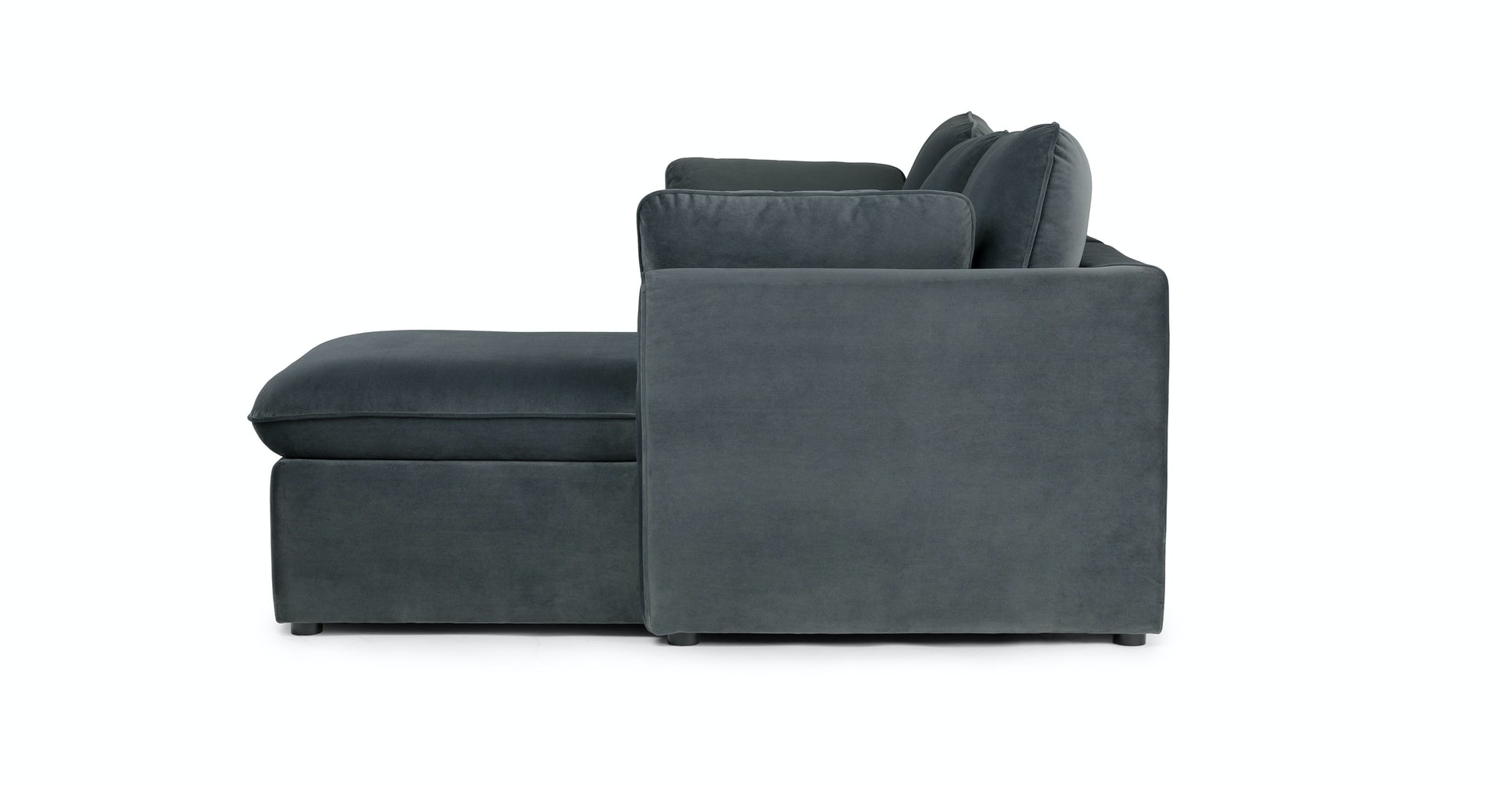 Oneira Deep Sea Blue Right Sofa Bed - Image 2