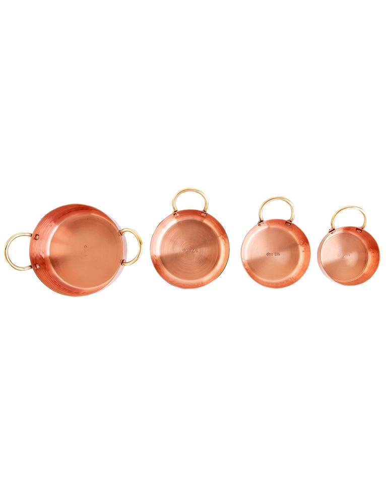 COPPER MEASURING CUPS (SET OF 4) - Image 7