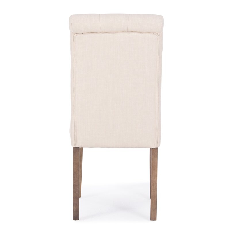 Odelina Button Tufted Upholstered Dining Chair - Set of 2 - Image 2