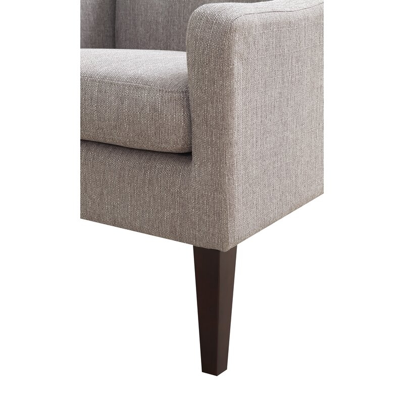 Gray Polyester Blend Clopton 21.5" Armchair - Image 4
