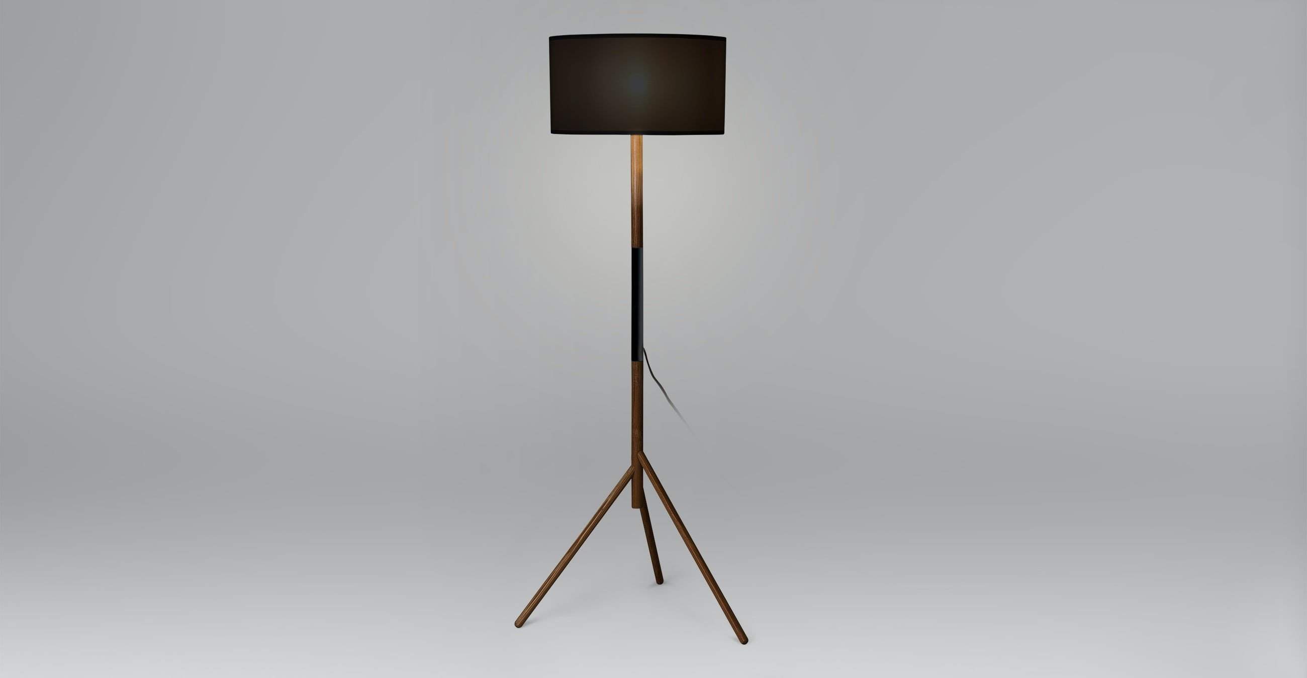Stilt Floor Lamp, Black - Image 2
