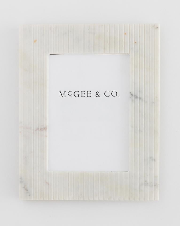 Marble Pinstripe Frame, fits 5"x 7" - Image 1