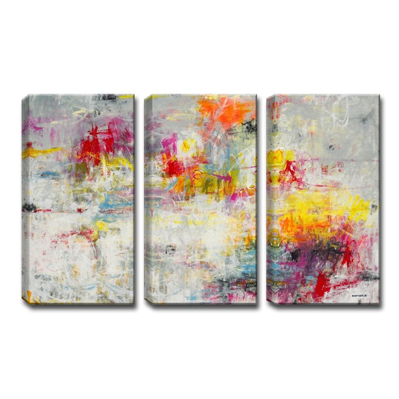 'Day in the Sun' Painting Print Multi-Piece Image on Canvas - Image 0