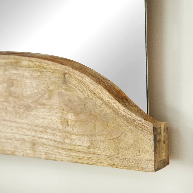 Helgeson 2 Piece Wood Wall Mirror Set - Image 1