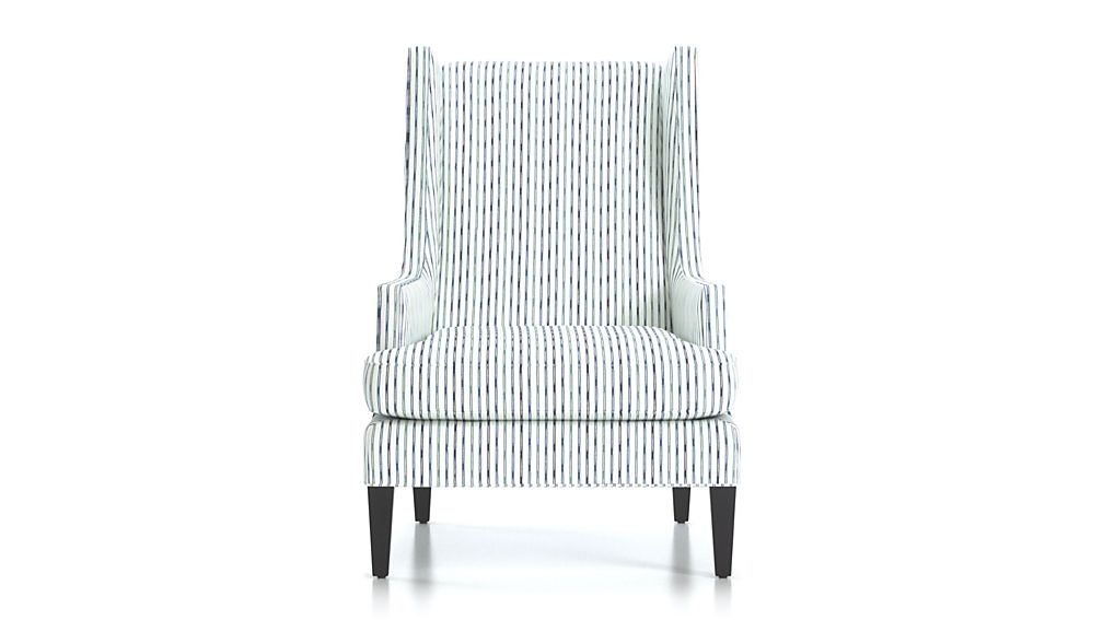 Luxe Wingback Chair, Newport Harbor - Image 0