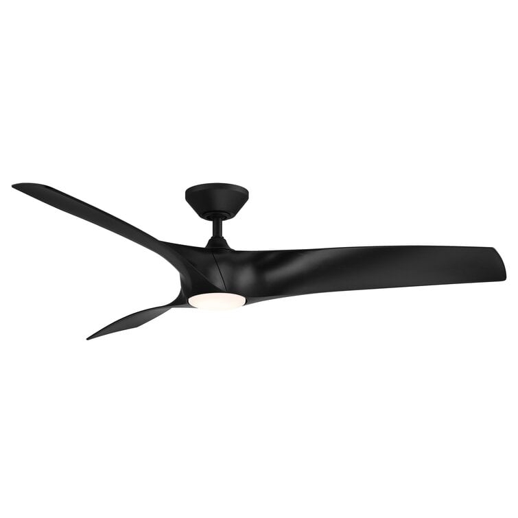 Modern Forms Zephyr 3 - Blade Outdoor/Indoor Smart Ceiling Fan with Light Kit And Remote Control Included - Image 0