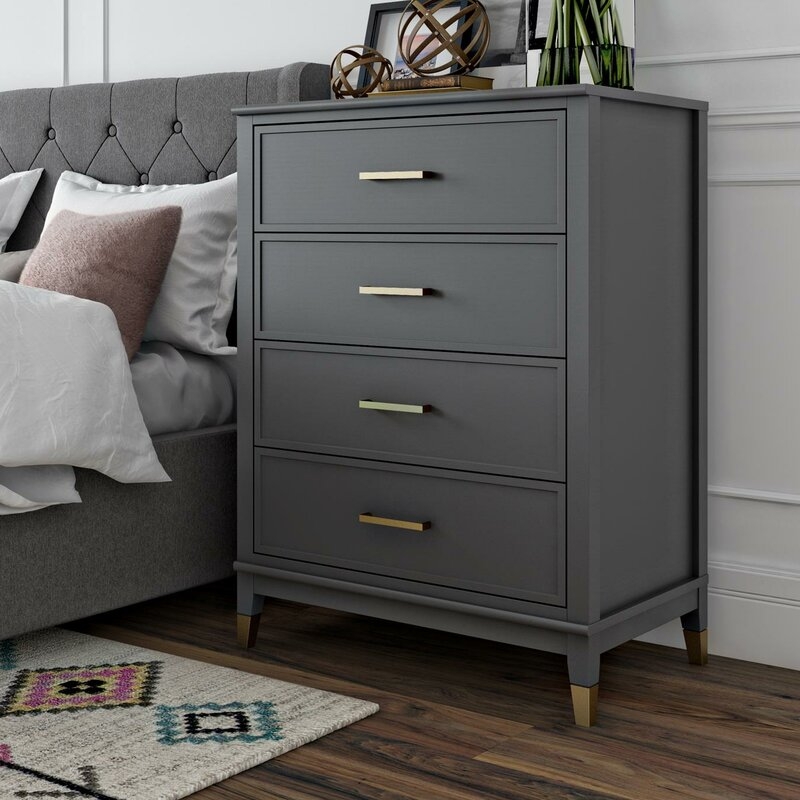 Westerleigh 4 Drawer Chest - gray - Image 3
