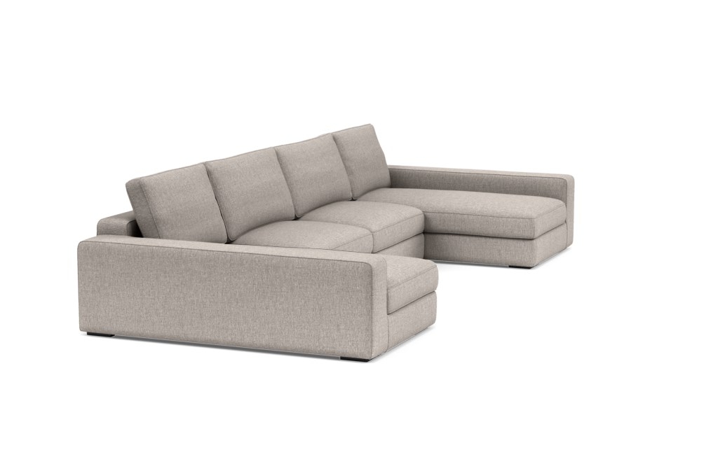 Ainsley U-Sectional Sofa / Earth Cross Weave - Image 2