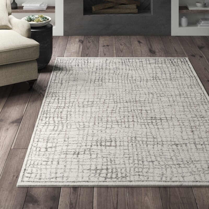 Connie Silver/Ivory Area Rug - Image 1