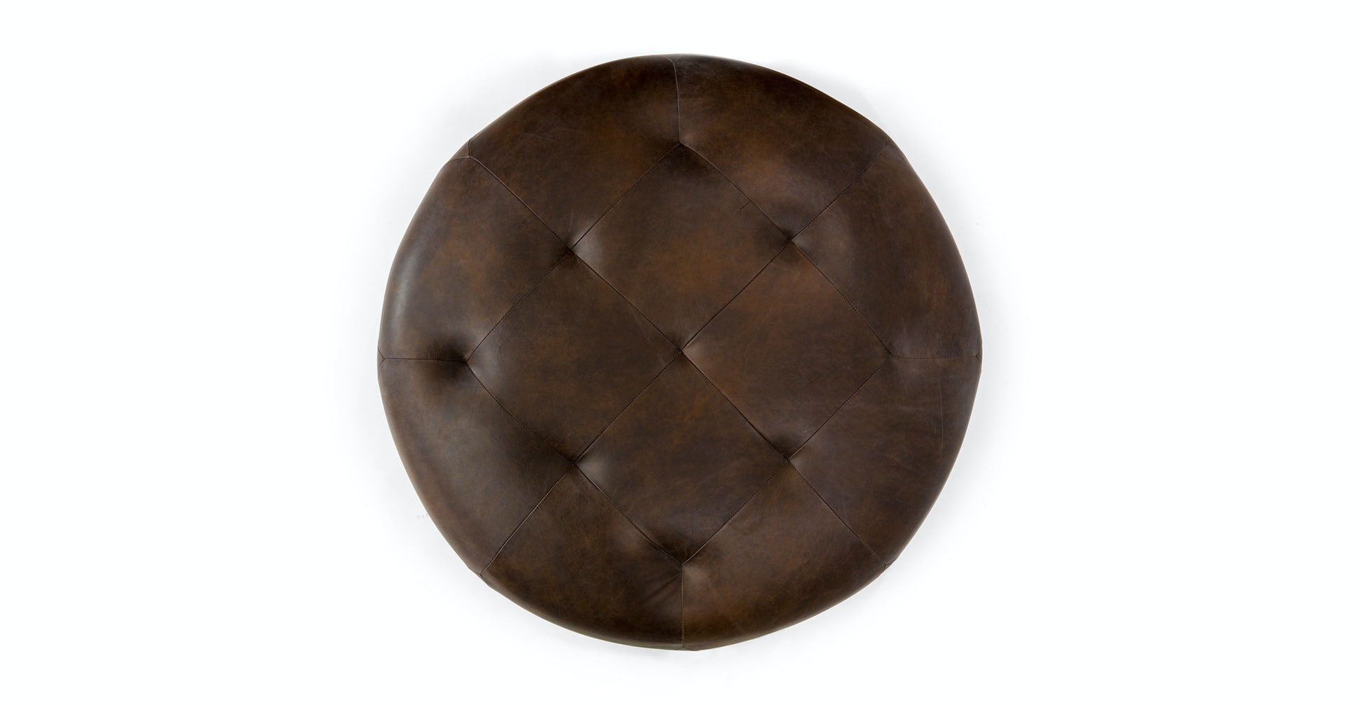 timpani - Oxford Brown ottoman - Image 2