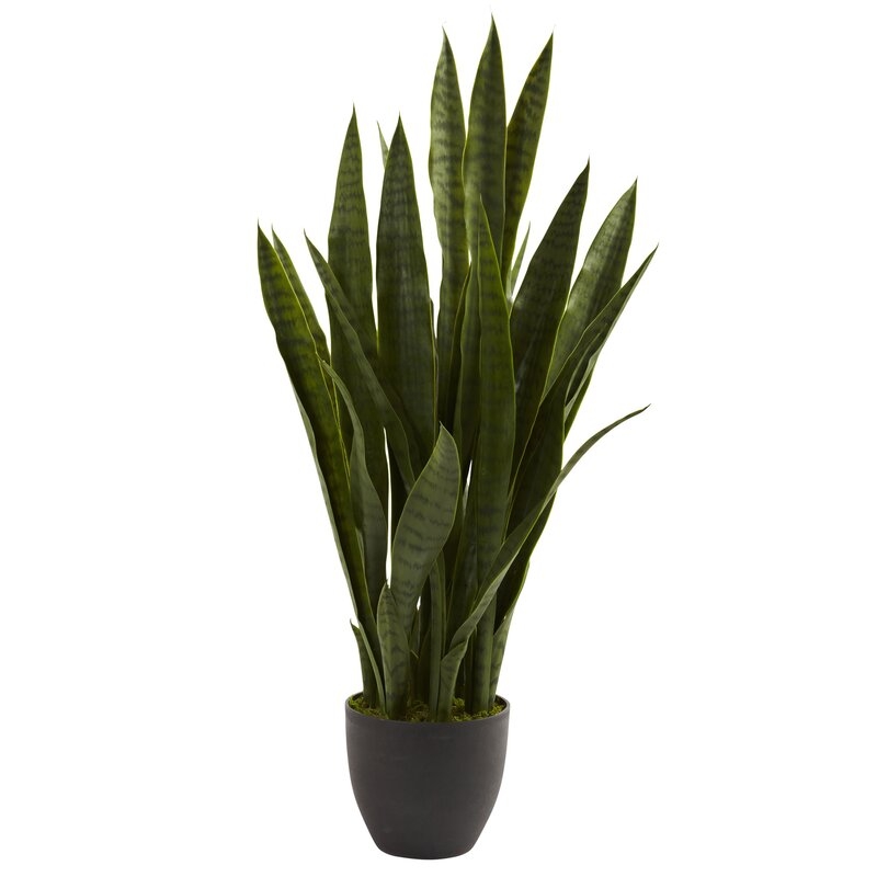 35" Artificial Foliage Plant in Pot - Image 0