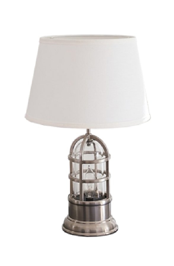 Rowan Table Lamp, Nickel - Image 0