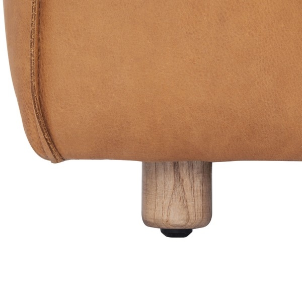 Grover Leather Sofa - Camel - Arlo Home - Image 6