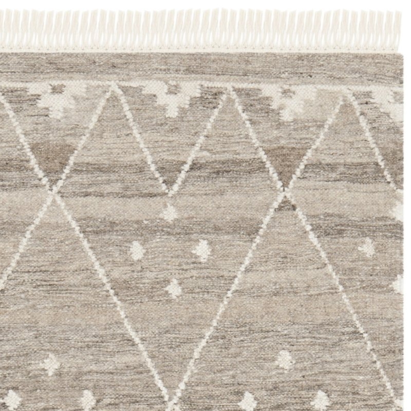 Aldergrove Handwoven Wool Natural/Ivory Area Rug - Image 2