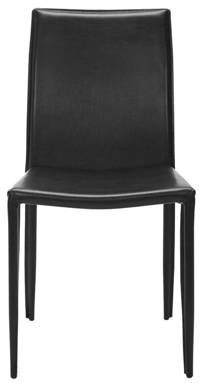 Karna 19''H Dining Chair - Black - Safavieh - Image 1