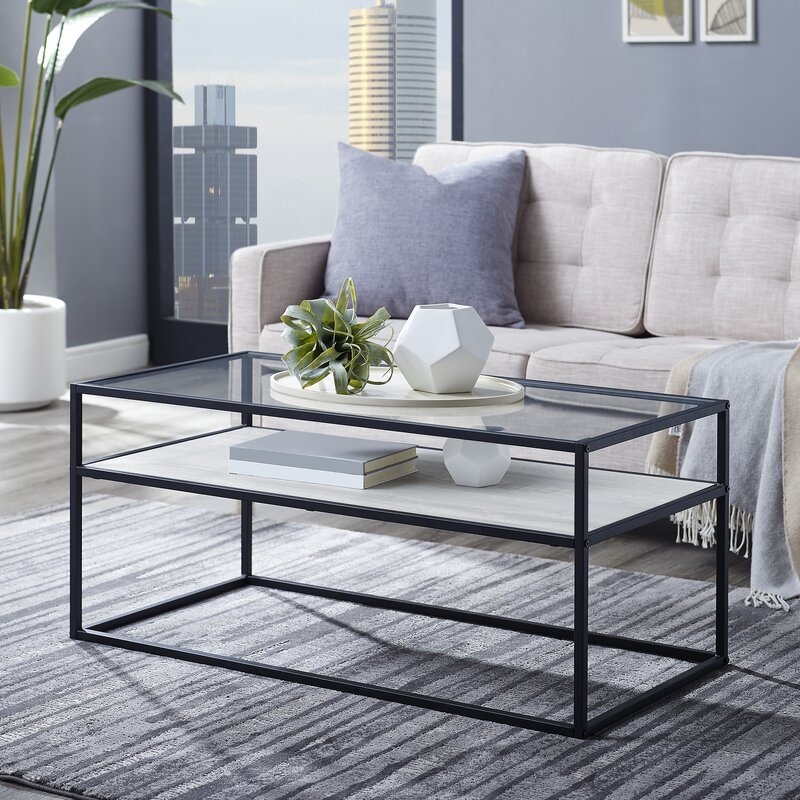 Carterville Reversible Shelf Coffee Table - Image 0