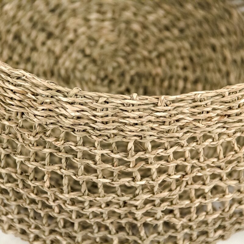 Woven Rattan Basket - Image 1