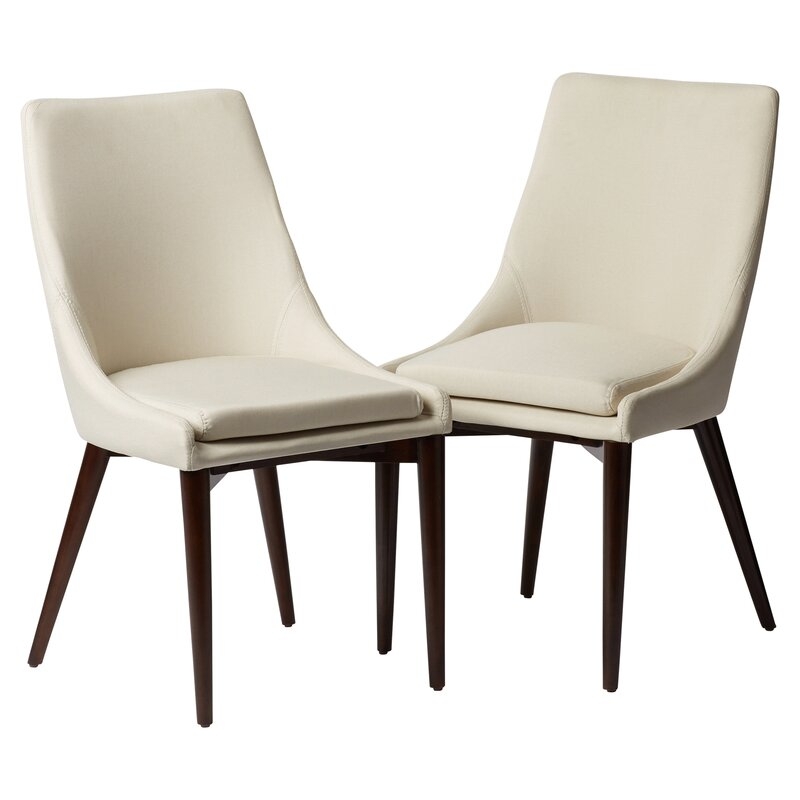 Blaisdell Linen Upholstered Dining Chair (Set of 2) - Image 0
