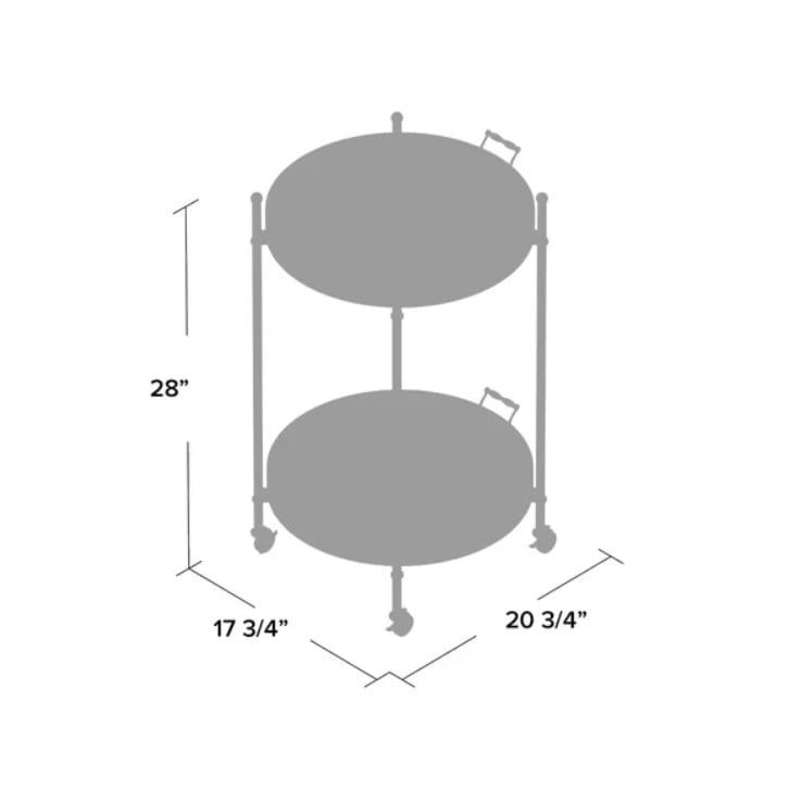Kendra Bar Cart - Image 1