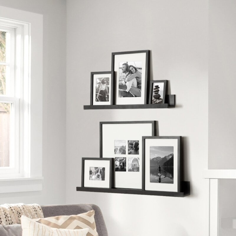 8 Piece Jakauri Gallery Wall Picture Frames Set,   Black - Image 0