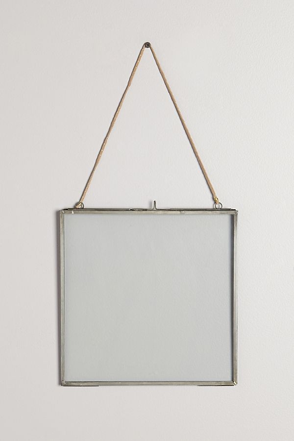 Viteri Hanging Frame - Light Gray 10" x 10" - Image 0