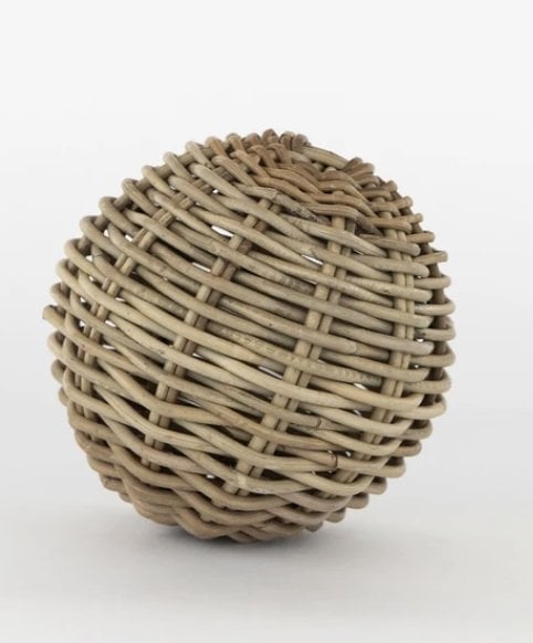 Nilla Wicker Ball- Large - Image 0