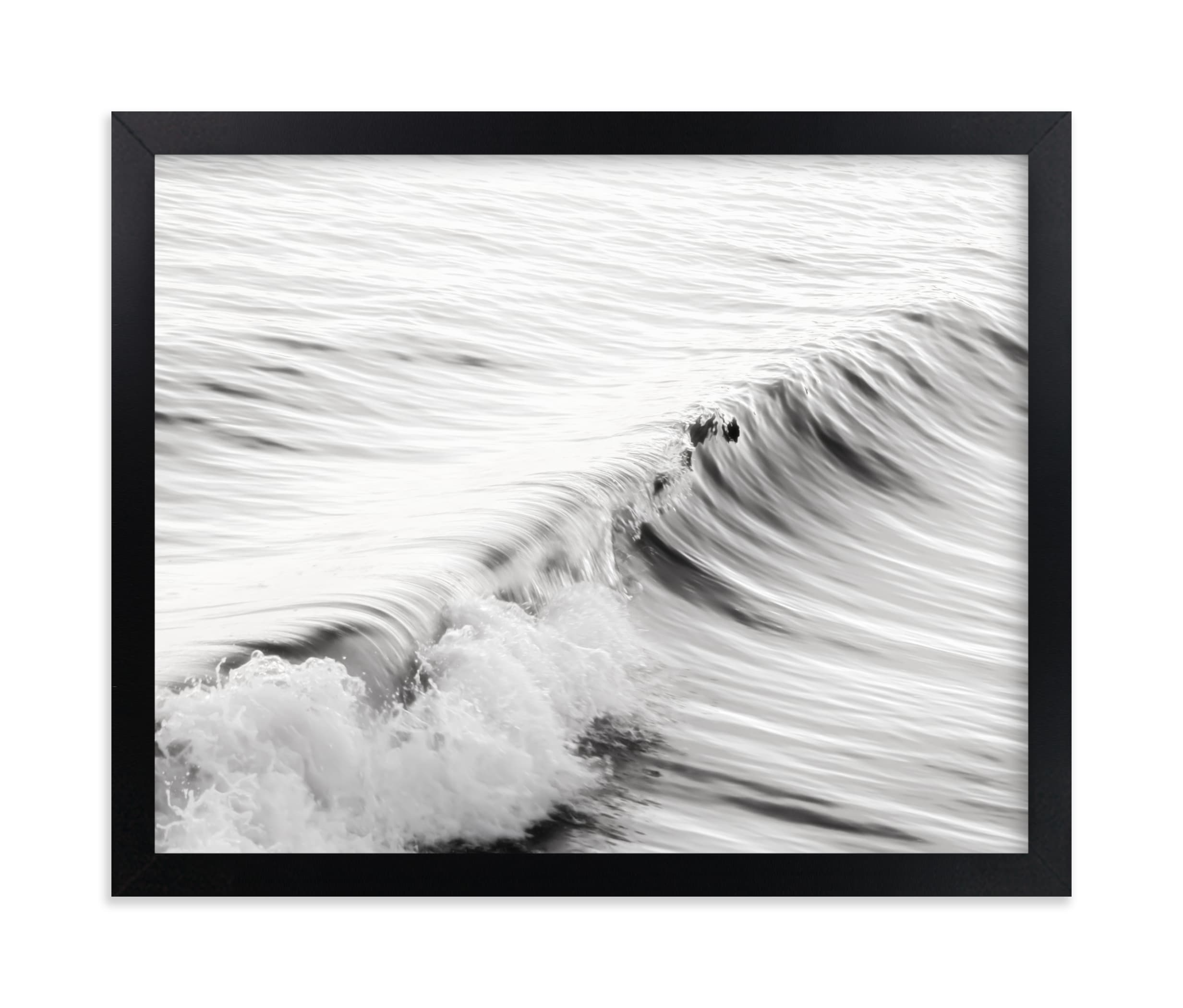 Cayucos Soft Waves Art Print - Image 0